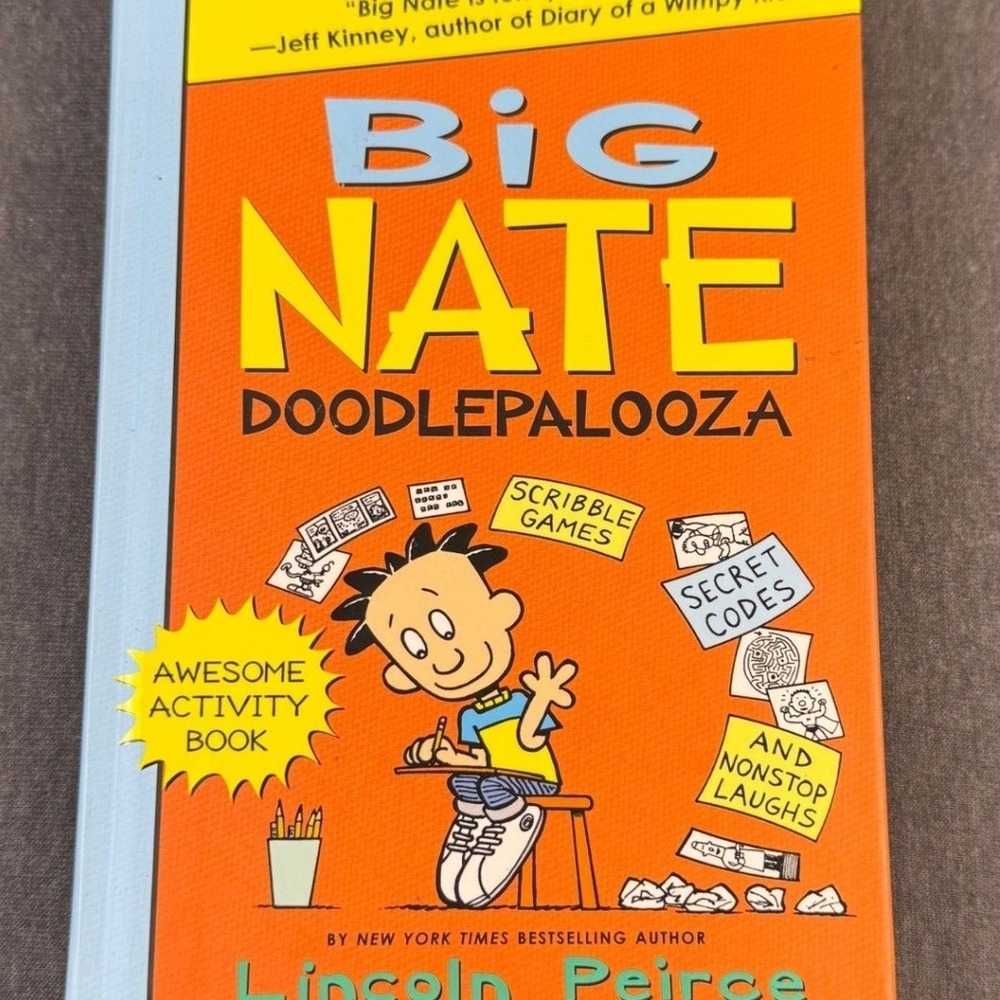 Big Nate Doodlepaloza Activity Book‎ by Lincoln Peirce Paperback